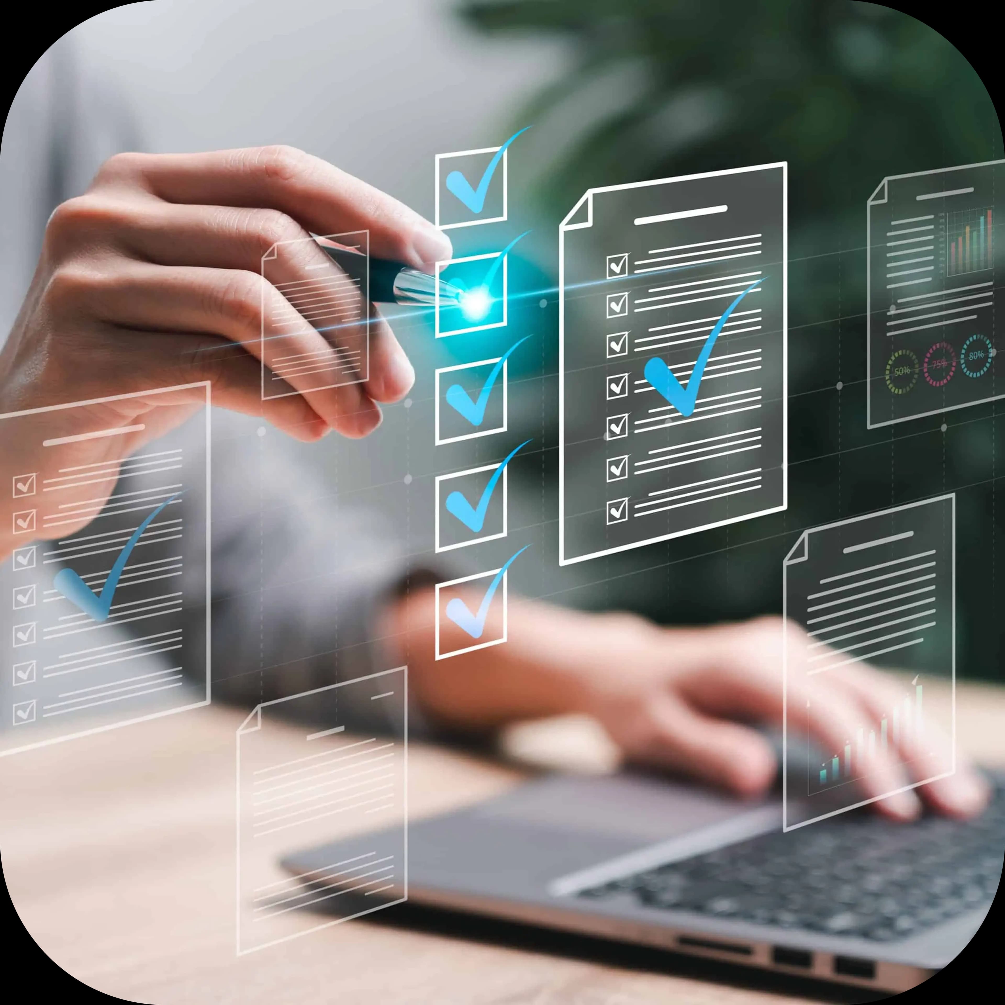 Procesamiento de documentos digitales usando IA